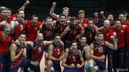 США завоевали бронзу на волейбольном турнире в Рио