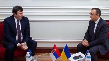 В Украине приняли Йованович с визитом (Фото)