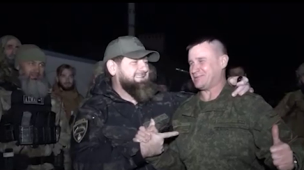 Глава Чечни встретился с военными рф