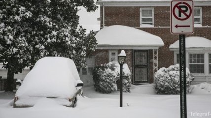  Снежная буря парализовала Нью-Йорк и Вашингтон