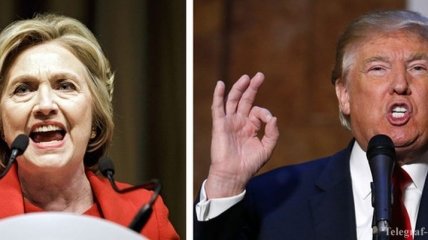 В США проходят теледебаты между Клинтон и Трампом