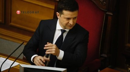 Володимир Зеленський у парламенті