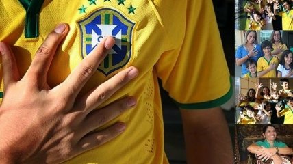 Семья с шестью пальцами верит в шестое чемпионство сборной Бразилии