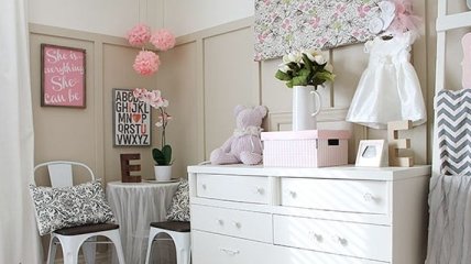 Красивые идеи дизайна комнаты для девочки (Фото)