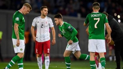 Сборная Грузии выстояла ничью в поединке отбора Евро-2020 с Ирландией