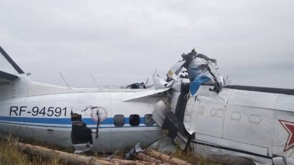 L-410 после авиакатастрофы в Татарстане