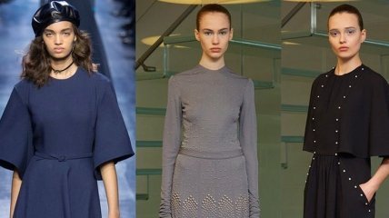 Мода 2018: стильные зимние платья для стильных девушек