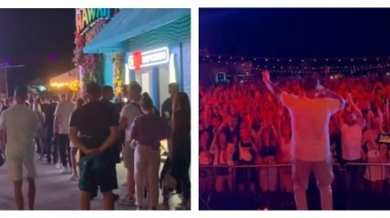 Очереди без дистанции и масок: "Крымнашист" Баста дал концерт в Одессе (фото, видео)