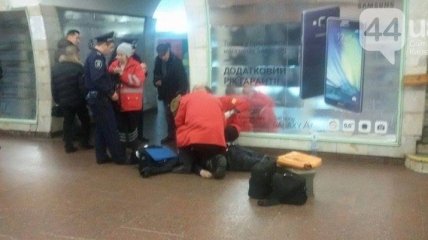 В киевском метро умер мужчина