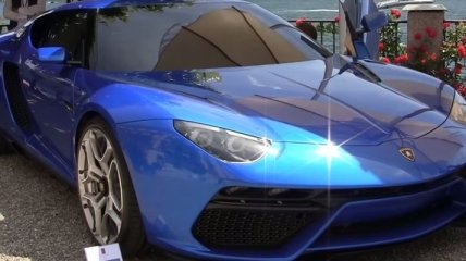 Суперкар Lamborghini Asterion в действии (Видео)
