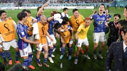 Японці радіють після матчу
