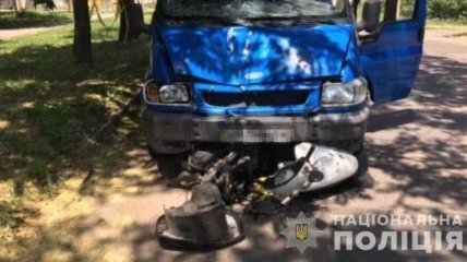 В Запорожской области пьяный водитель насмерть сбил мотоциклиста