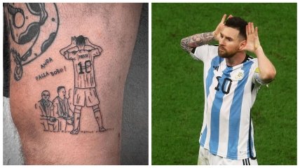 Лучший футболист мира Месси забит тату с ног до шеи. Рассказываем, что означают рисунки на его теле