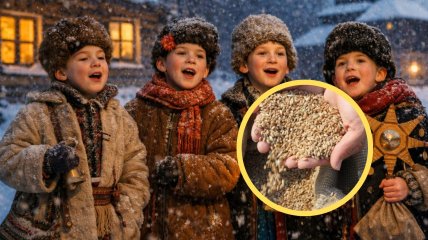 Мальчики посевают