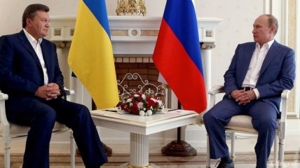 Началась встреча Януковича и Путина 