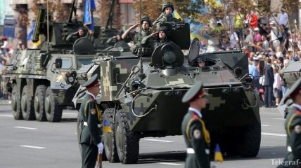 Техника с военного парада прибыла в зону АТО 