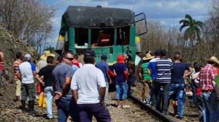На Кубе столкнулись два поезда, есть жертвы