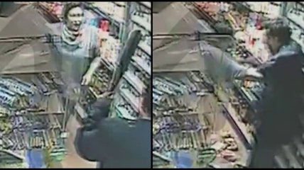 В Москве мужчина избил продавщицу, чтобы похмелиться: момент попал на видео