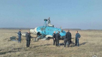 В Полтавской области разбился частный вертолет 