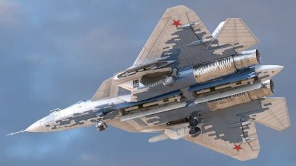 Иллюстративное фото: истребитель Су-57