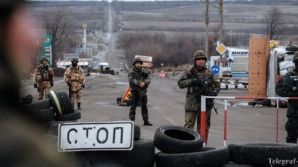 Боевики обстреляли блокпост в районе Марьинки
