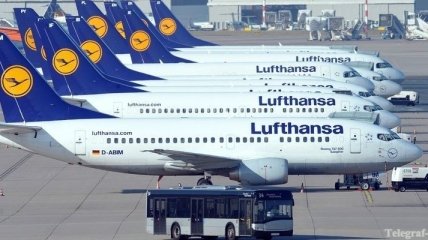 Lufthansa отменила почти все рейсы  