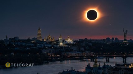 Полное солнечное затмение