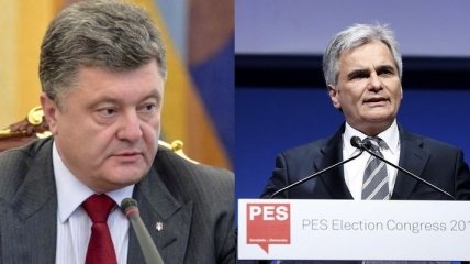 Президент Украины и канцлер Австрии сделали совместное заявление