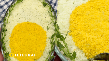 Салат "Пасхальное яйцо"