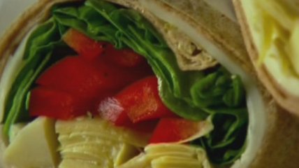 Рулеты со шпинатом и артишоками