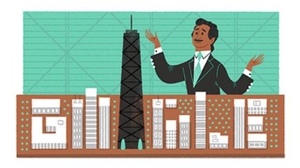 Google посвятил дудл автору чикагских небоскребов