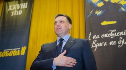 Тягнибок предлагает отправить депутатов воевать на восток Украины