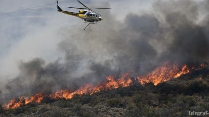 Лесной пожар в Калифорнии: эвакуированы более 200 человек