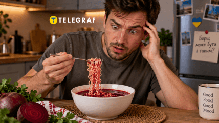 Лапша со вкусом борща