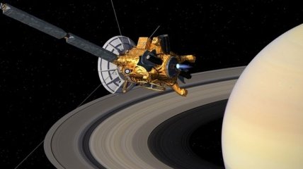 Станция Cassini сделала новый снимок Сатурна