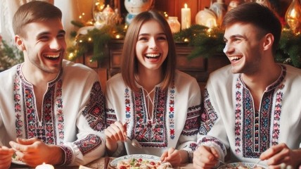 Украинцы на празднике