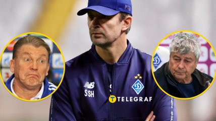 Олег Блохін, Олександр Шовковський та Мірча Луческу