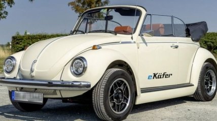 Volkswagen превратила "жука" в электрокар