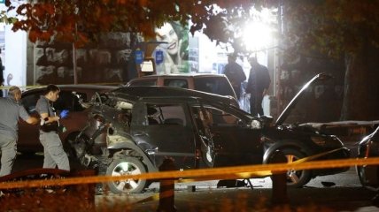 В Грузии взорвали автомобиль одного из лидеров оппозиции (Видео)