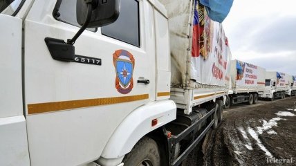17-й "гумконвой" из России пересек границу Украины