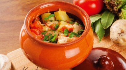 Что на ужин? Горшочек с мясом и баклажанами