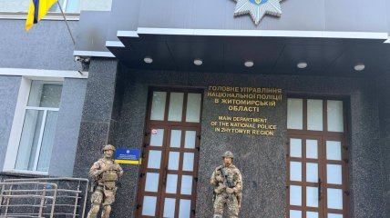 Обшуки в Житомирській Нацполіції