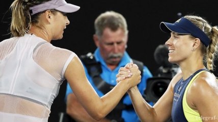 Шарапова проиграла Кербер в третьем круге Australian Open-2018