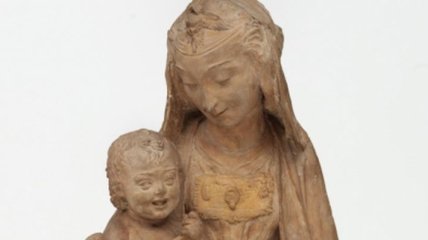 Найдена статуя Леонардо да Винчи - "Мадонна со смеющимся младенцем"