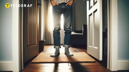 Лучше ничего не передавать через порог (изображение создано с помощью ИИ)