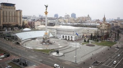 В Киеве перекрыли Крещатик для машин до конца мая