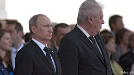 Путина не хотят видеть в Чехии