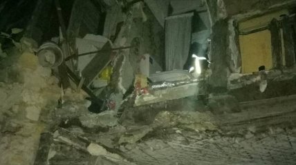 Одесский жилой двухэтажный дом лишился стены