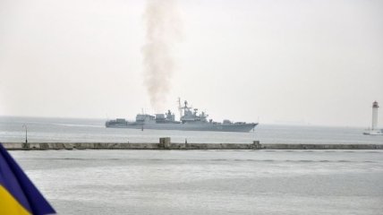В Одессу после выполнения задач у берегов Турции вернулся отряд кораблей ВМСУ