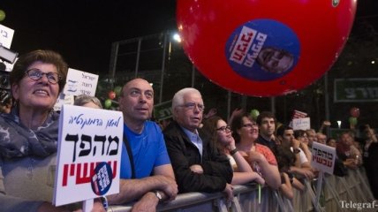 В Израиле прошла акция протеста против Нетаньяху